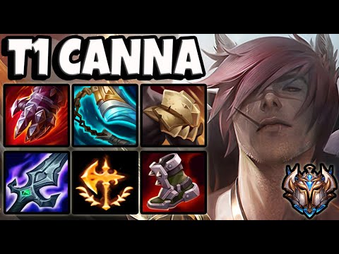 T1 Canna SETT vs IRELIA [ TOP ] Korea Challenger Patch 11.6 ✅