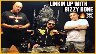 LINKIN UP WITH BIZZY BONE ! 🔥☠️ (LUCIANOTV WEBISODE)