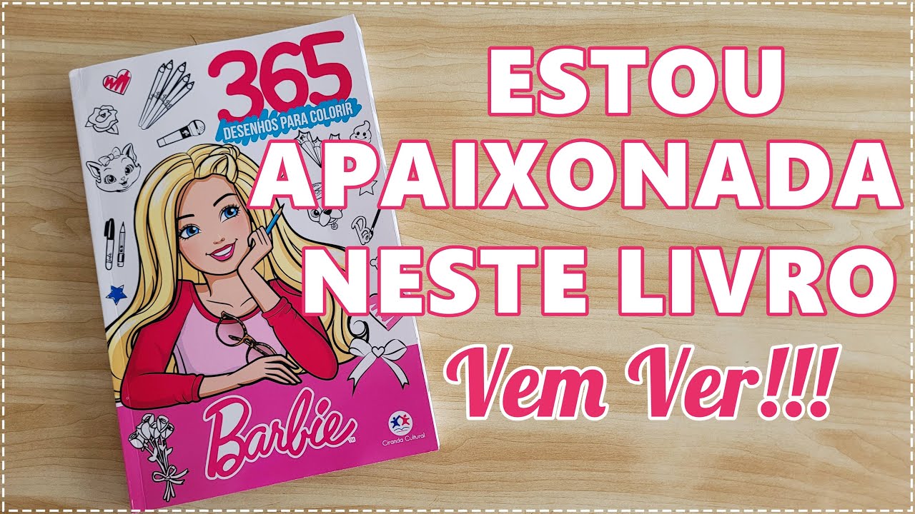Watch Now REVIEW Livro para Colorir Barbie 365 Desenhos para Colorir REVIEW Livro para Colorir Barbie 365 Desenhos para Colorir