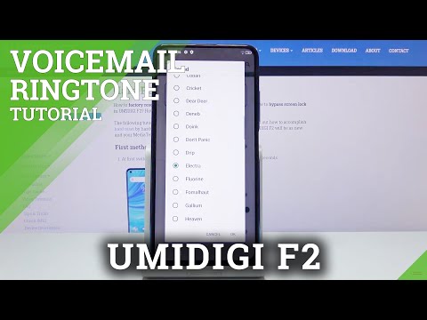 How to Change Voicemail Sounds in UMIDIGI F2 – Voicemail Options