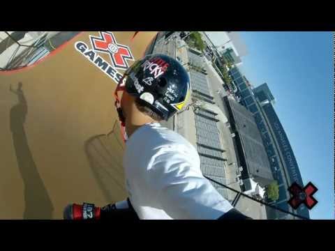 GoPro HD: Mitchie Brusco Big Air Uncut - Summer X Games 2012