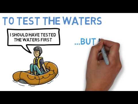 English Expressions and Idioms about Water