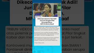 Dikecam! Juri LCC Empat Pilar Dinonaktifkan seusai Beri Nilai Tak Adil, MPR RI Minta Maaf