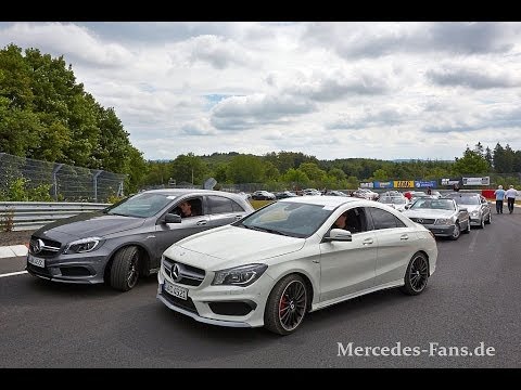 Rekordfahrt am Nürburgring: der längste Mercedes-Benz Autokorso!