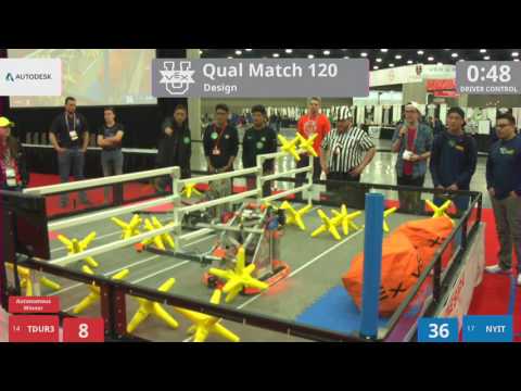 2017 VEXU Design Q120 - TDUR3 vs NYIT - 33 to 17