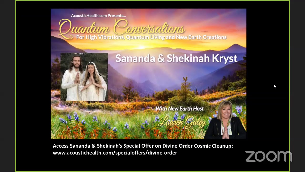 Divine Order & Genetic Liberation with Sananda & Shekinah Kryst
