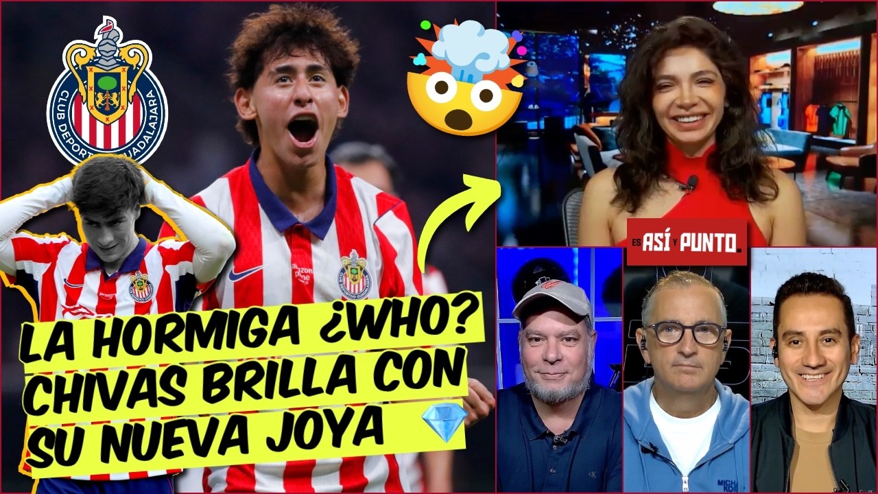 Santi Sandoval HACE OLVIDAR a la HORMIGA GONZÁLEZ en CHIVAS que YA ES CANDIDATO | Es Así y Punto