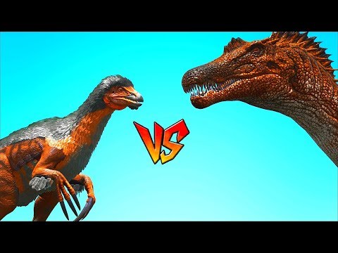 Ark Survival - THERIZINOSAURUS vs SPINOSAURUS [Ep.101]