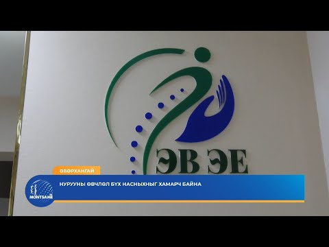 ӨВӨРХАНГАЙ: Нурууны өвчлөл бүх насныхныг хамарч байна