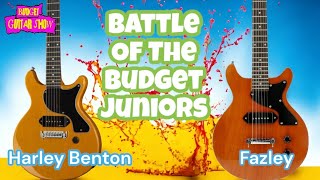 Video thumbnail for BATTLE OF THE DC JUNIORS   FAZLEY VS HARLEY BENTON by Budget Guitar Show