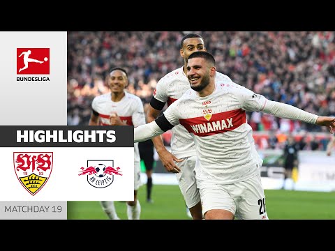 Resumen de Stuttgart vs RB Leipzig Jornada 19