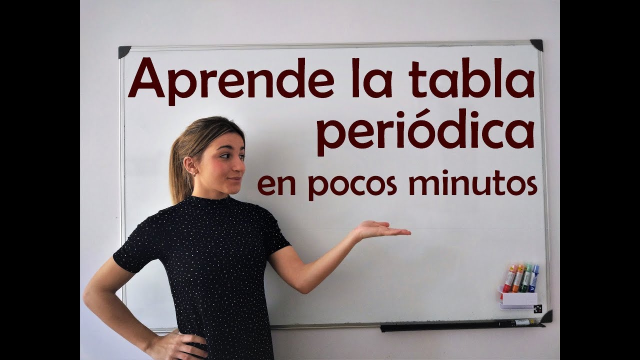 QUÍMICA. Aprende la tabla periódica en 7 minutos