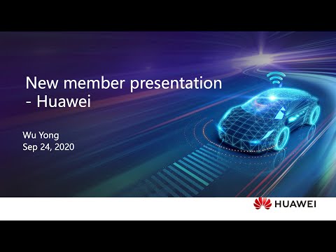2nd NDS Public Conference 2020 - Huawei joins NDS