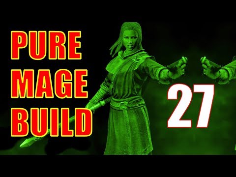 Skyrim Pure Mage Walkthrough NO WEAPONS NO ARMOR Part 27 - Journey to Lost Echo Cave