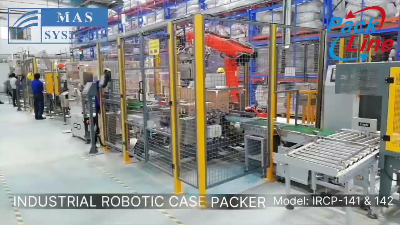 Industrial Robotic Case Packer