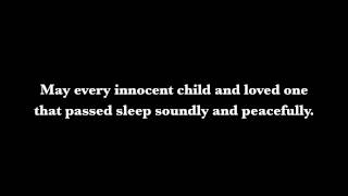 Good Night, Dear Heart - to the victims of the Sandy Hook shooting