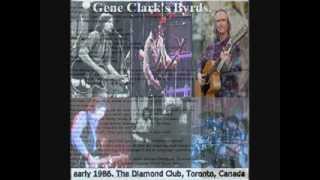 Gene Clark's Byrds 13 Backstage Pass Gene Clark early 1986 Diamond Club, Toronto, Canada.