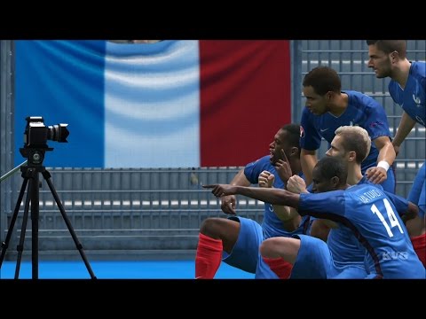 UEFA Euro 2016 - PES 2016 - France vs Iceland | Gameplay (HD) [1080p60FPS]