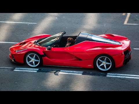 Ferrari LaFerrari Aperta - First look, Accelerations and Start Up!!