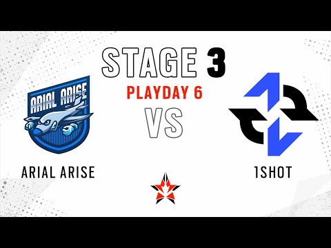 Arial Arise vs 1Shot // NA Challenger League - Stage 3 - Playday 6