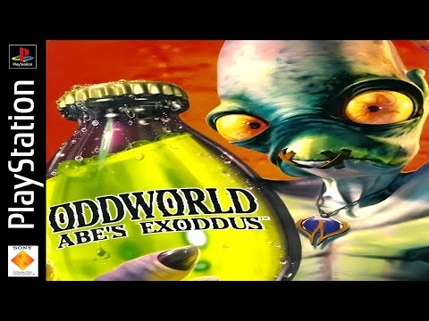 Oddworld: Abe's Exoddus PS1 Longplay - FULL GAME Walkthrough - 100% Completion