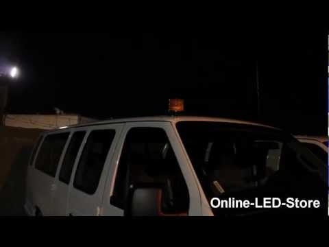 LAMPHUS® AURA™ 6W Emergency Vehicle Strobe Warning LED Beacon Light Teaser