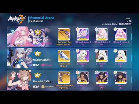 [HI3 SEA] Exalted MA - Hephaestus (SSS) 47744 - HoH, HB, RC