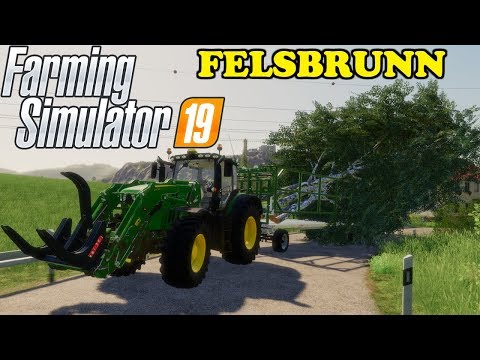 Farming Simulator 19 | Timelapse | Felsbrunn | Episode 15 | CUTTING DOWN TREES