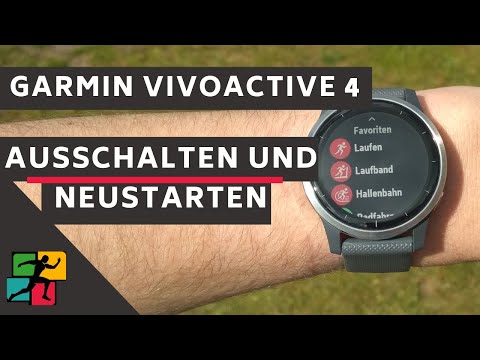 Garmin vívoactive 4 Tutorial: Turning Off, Restarting & Resetting