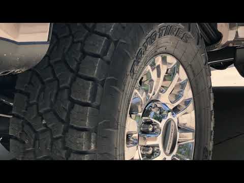 Toyo AT3. VS  Falken AT3W at 70 mph in cab of 2020 F250 7.3L