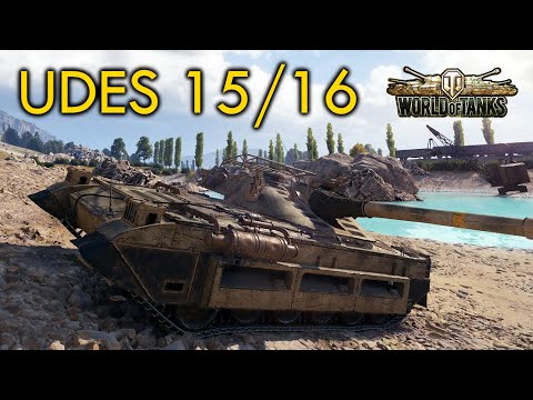 UDES 15/16, 10.9K Damage, 4 Kills, Master Class, Steppes - World of Tanks