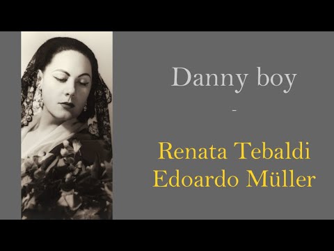 RT live 20 - Danny boy, Brescia 1976 - Tebaldi, Müller