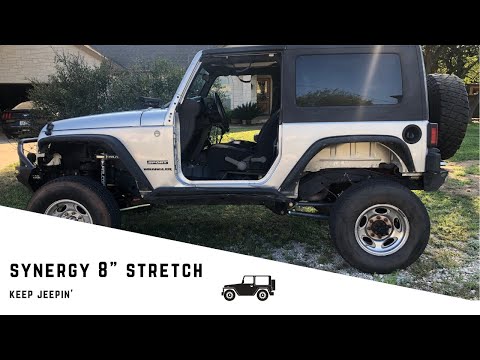 Jeep Jk Synergy 8" stretch install