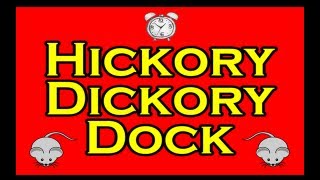 HICKORY DICKORY DOCK - Nursery Rhyme - Instrumental Music with Lyrics