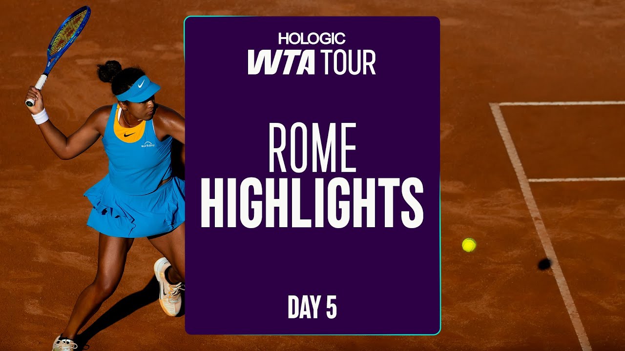 Rome WTA Day 5 Match