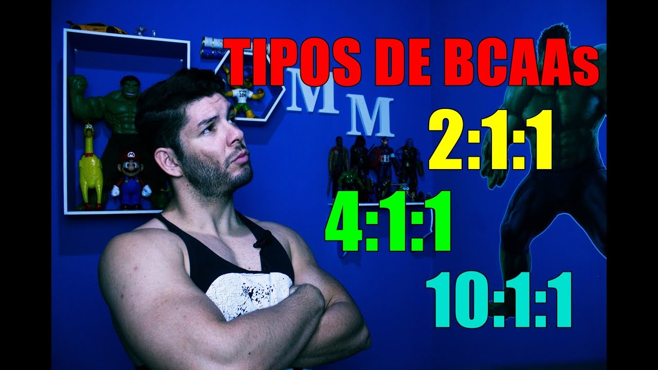 BCAA (2:1:1 - 4:1:1 - 10:1:1) QUAL A DIFERENÇA E QUAL É MELHOR