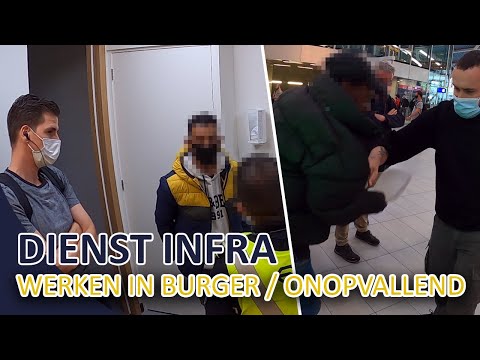 Politie landelijk eenheid | Dienst infrastructuur | Actie in burger samen met veiligheid en service