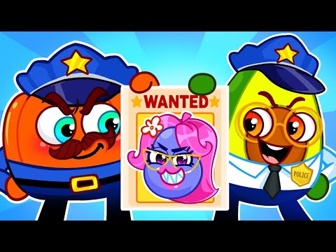 Police vs Runaway Thieves | Police Chase | Kids Cartoon Pit & Penny Stories New Episodes
