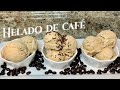 como hacer helado de cafÉ