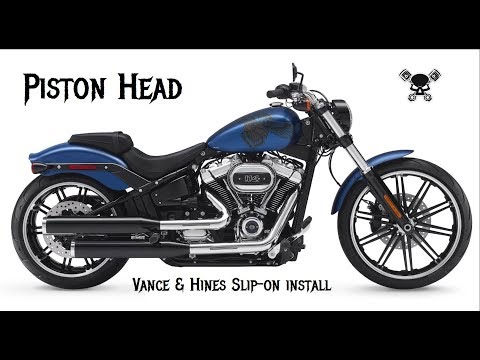 Vance & Hines Slip-Ons Install