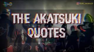 Download lagu THE AKATSUKI QUOTES | STORY WA NARUTO TERBARU 2019 mp3