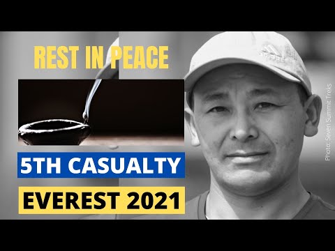 EVEREST 2021- RESCUED SHERPA FROM EVEREST DIED IN HOSPITAL | 5TH CASUALTY FROM EVEREST
