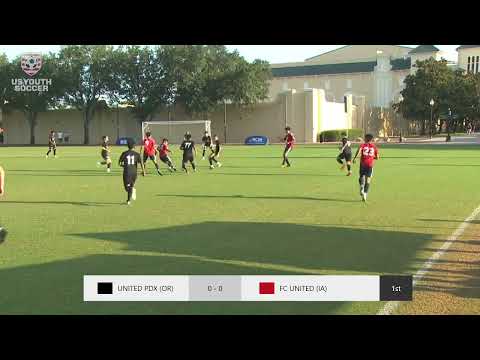 7/23/22 - 8:00 AM - United PDX United PDX 07B Premier Black (OR) -  FC United - DSM 2007B (IA)