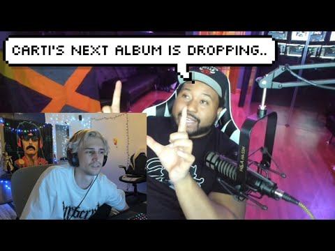 xQc asks DJ Akademiks when Playboi Carti is dropping