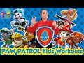 Paw Patrol Exercise Adventure Indoor Workout Video For Children Adventure Run