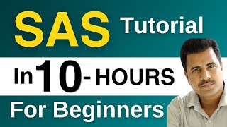 SAS Tutorial for Beginners : How to Learn SAS | The Complete  SAS Tutorial
