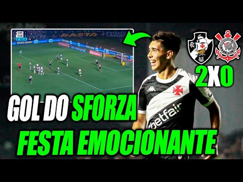 VASCO QUEBRA TABU E VENCE O CORINTHIANS! FESTA EMOCIONANTE EM SÃO JANUÁRIO! GOLAÇO DO SFORZA!