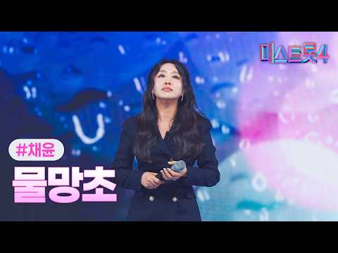 [클린버전] 채윤 - 물망초 ❤미스트롯4 10화❤ TV CHOSUN 260219 방송