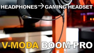 Video thumbnail for V-MODA Boom Pro Review | Turn Your Headphones into a Gaming Headset by DannyzReviews
