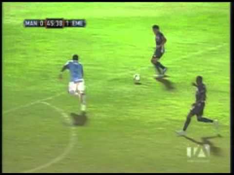 Gol de Emelec frente al Manta FC (Novena fecha)
